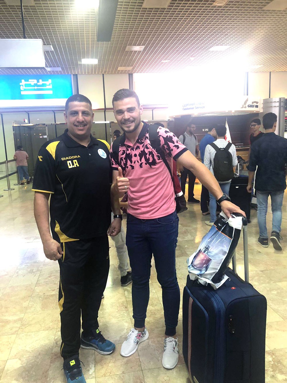 وصول المحترف الأردني الداوود للحد