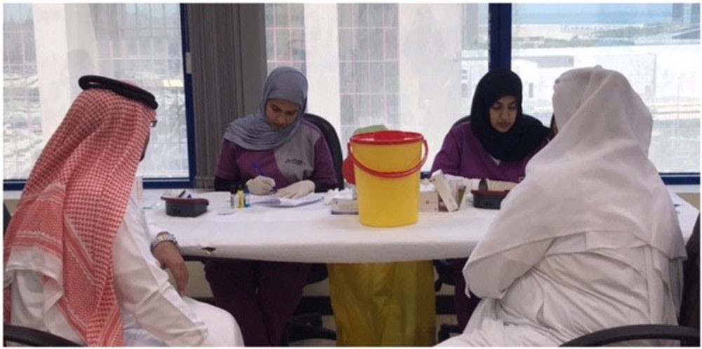 النيابة العامة تنظم حملة تبرع بالدم لمنتسبيها