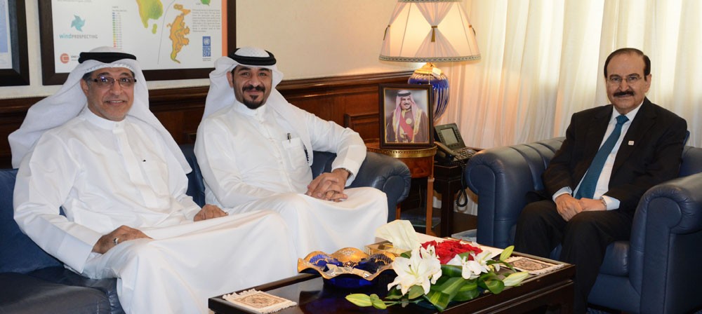 ميرزا يبحث التعاون المشترك مع Polemaris في مجال نظم المعلومات 