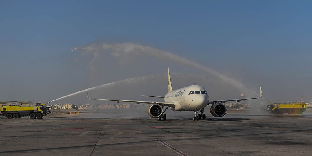 طيران الخليج تستقبل أولى طائراتها من طراز إيرباص A320neo	