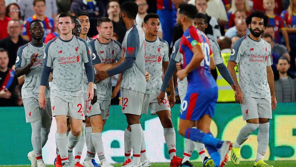 ليفربول يتجاوز كريستال بهدفين في الدوري الإنجليزي