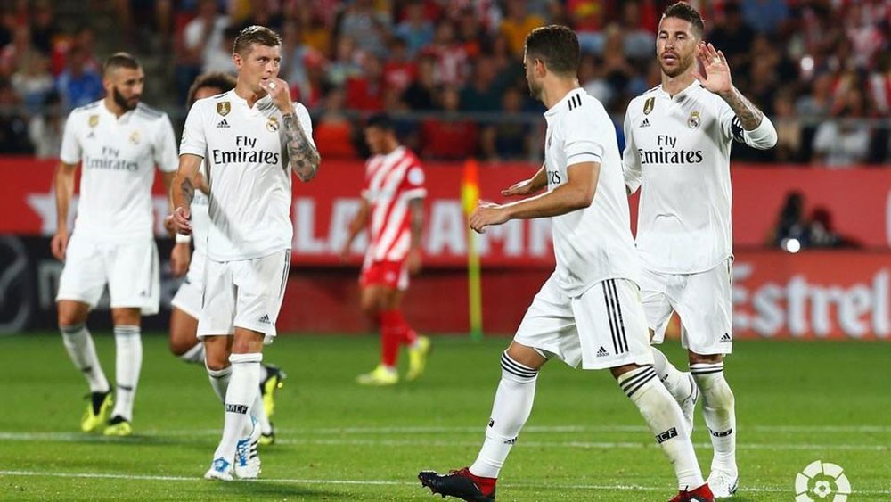 ريال مدريد يحقق انتصاره الثاني ويتغلب على جيرونا