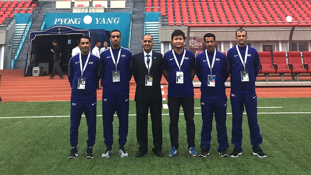 محمود يقيّم حكام إياب نصف نهائي المناطق بكأس الاتحاد الآسيوي