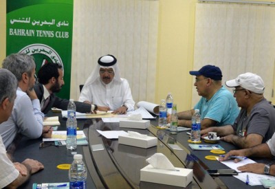 نادي التنس يناقش رؤية النادي الاستراتيجية 2030 والمخطط الهندسي العام