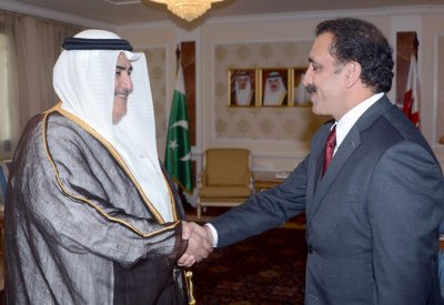  وزير الخارجية يتسلم  أوراق اعتماد السفير  الباكستاني والالماني