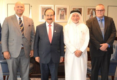 الدكتور ميرزا يبحث مجالات التعاون مع شركة Jacobsen النرويجية   
