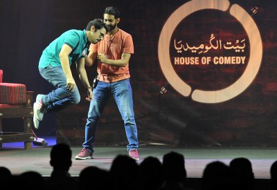 بيت الكوميديا يقدم 43 عرضا في 2018