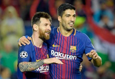 سواريز: ميسي يضغطنا.. وما فعله ريال مدريد "شوكة بالخاصرة"