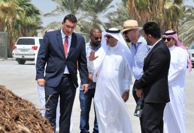 أبو الفتح: استخدام العينات الأولى من النفايات الخضراء المتحللة بالكامل 