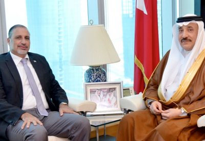حميدان يستقبل منسق الأمم المتحدة والممثل المقيم لبرنامج الأمم المتحدة الإنمائي