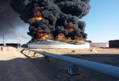 زعيم ميليشيا النفط في ليبيا على قائمة العقوبات الدولية