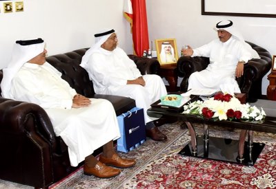 الدوسري يستقبل مدير برنامج الماجستير التابع لمعهد الادارة العامة