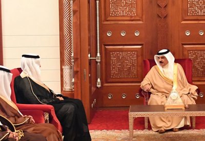 جلالة الملك يشيد بالعلاقات الأخوية التاريخية بين البحرين والسعودية