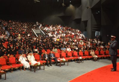 المرور تشارك بجهود توعوية في يوم التهيئة للطلاب الجدد بجامعة البحرين