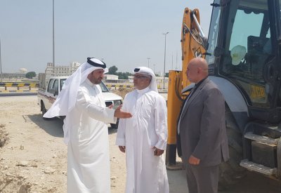 9000 دينار لتطوير مدخل المنطقة التعليمية بمدينة عيسى