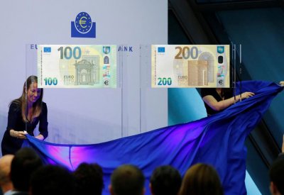 المركزي الأوروبي يزيل الستار عن أوراق نقدية جديدة