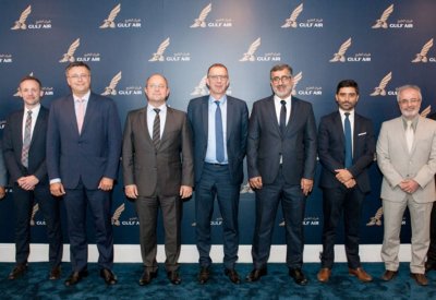 طيران الخليج تستقبل الرئيس التنفيذي الجديد لشركة تاليس إنفليت اكسبيرينس