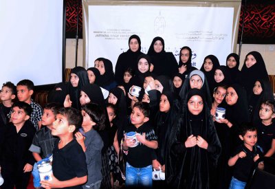 الجعفرية تنظم برنامج "إضاءات عاشورائية" بمشاركة أكثر من 100 طفلة