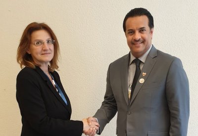مساعد وزير الخارجية يجتمع بالسفراء المعتمدين لدى الأمم المتحدة