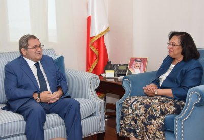 وزيرة الصحة تستقبل السفير الروسي بمناسبة انتهاء فترة عمله
