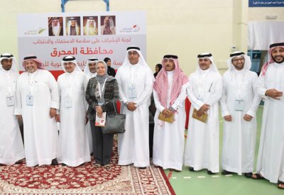 رئيس وأعضاء الإشراف على سلامة الانتخابات يطلعون على سير العمل بالمراكز الإشرافية