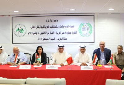 منتخبنا يلاقي عمان بافتتاح البطولة العربية لرجال الطائرة