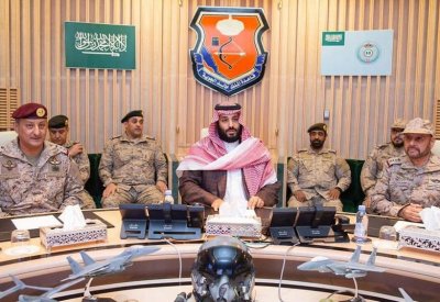 محمد بن سلمان يشرف على سير عمليات قوات التحالف
