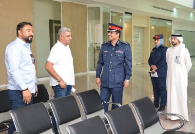 نائب مدير المرور يؤكد خلال زيارته مراكز الخدمات على سرعة انجاز المعاملات