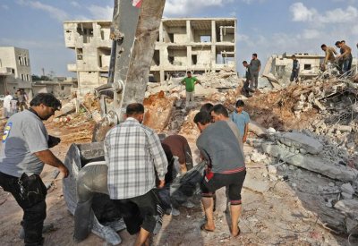 سوريا.. 18 ألف قتيل بغارات روسية خلال 3 سنوات 