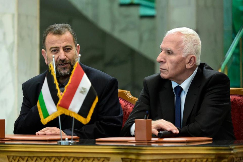اتفاق مصري فلسطيني على التنسيق لتحقيق "المصالحة"
