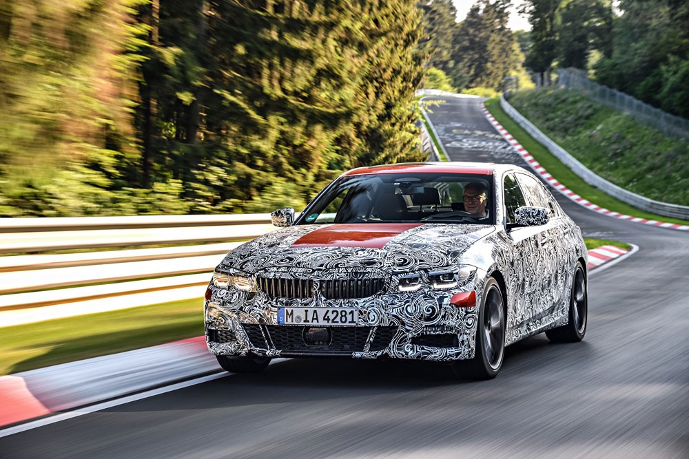 اختبار تحمّل في "الجحيم الأخضر" لــ BMW الفئة الثالثة الجديدة 