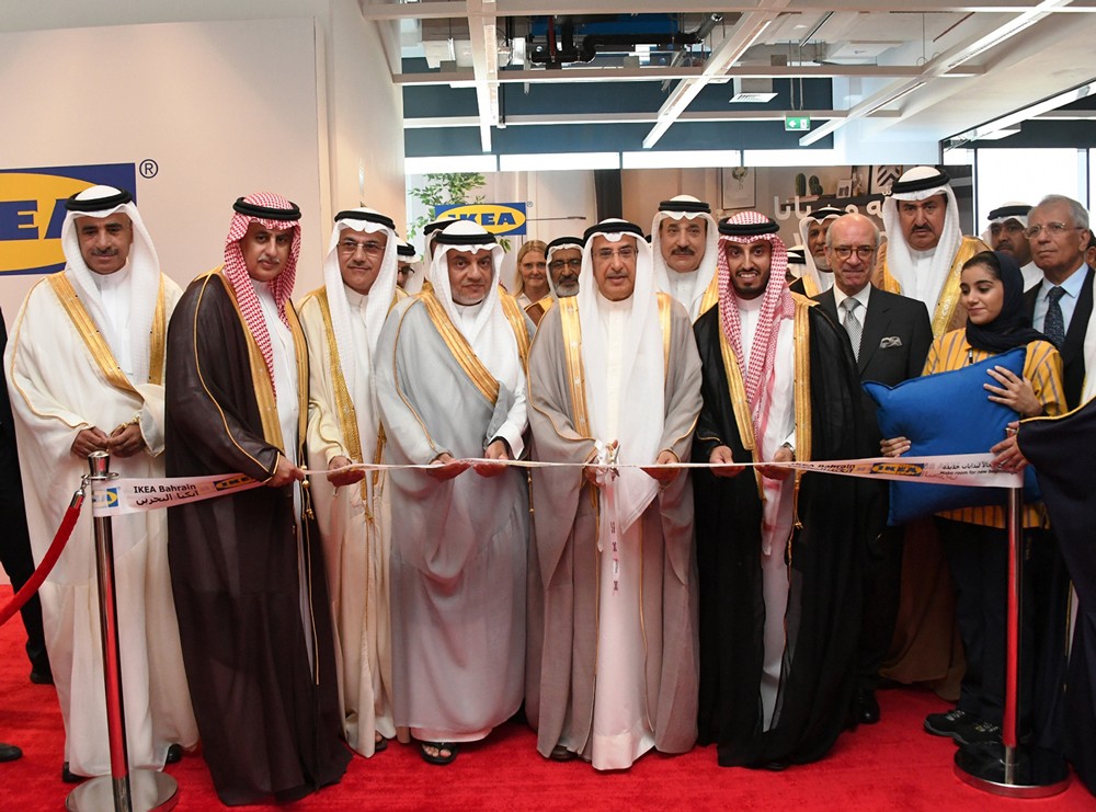أفتتح معالي الشيخ خالد بن عبد الله أكبر معارض ايكيا على مستوى المنطقة