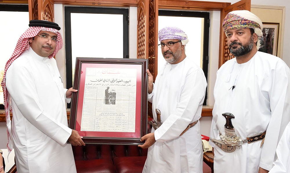 مدير عام وكالة أنباء البحرين يقوم بزيارة عدد من المؤسسات الإعلامية العمانية