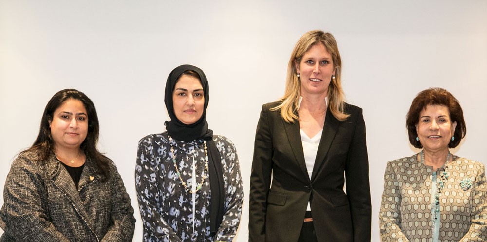 الأنصاري تشيد بدور المنتدى العالمي للقيادات السياسية في الترويج لجائزة الأميرة سبيكة العالمية