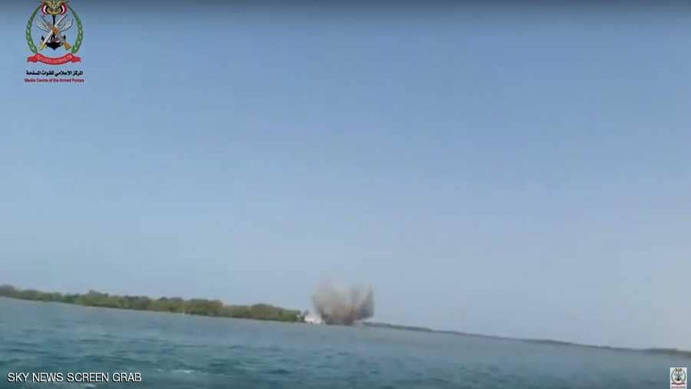 إحباط هجوم بزورق مفخخ للحوثيين في سواحل ميدي 