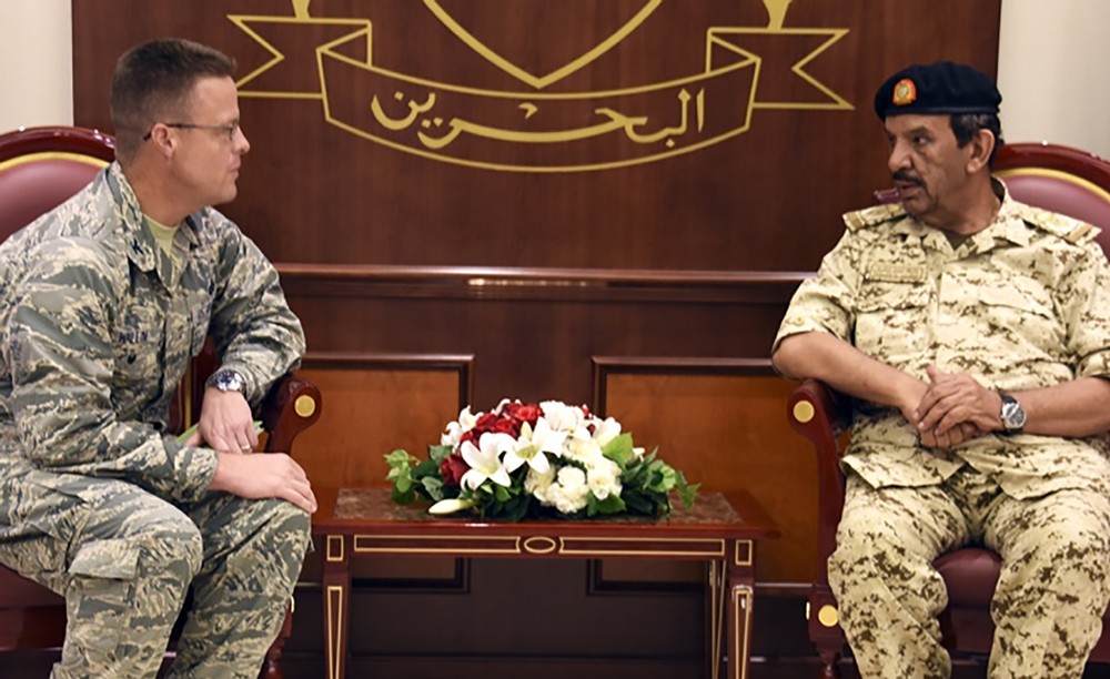 معالي القائد العام يستقبل الملحق العسكري الأمريكي الجديد
