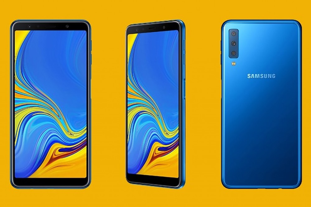 الإعلان رسميا عن الهاتف Galaxy A7 2018 مع كاميرا خلفية ثلاثية 