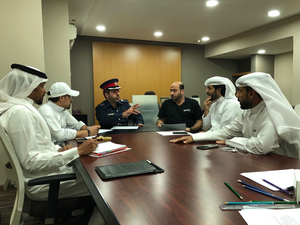 تنفيذية عالمية الهواة تطلع على استعدادات اللجان العاملة بالبطولة