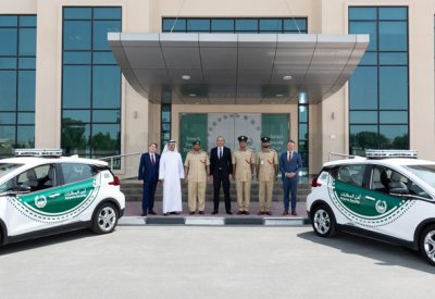 شفروليه بولت EV الكهربائية تنضم إلى شرطة دبي