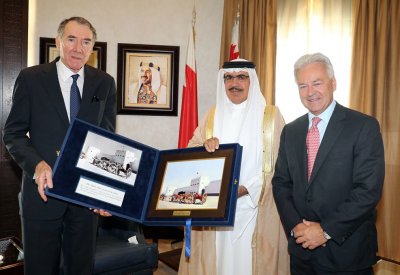 وزير الداخلية يستقبل السير آلن دونكان والسير جيفري تانتوم