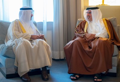 سمو ولي العهد: البحرين تتطلع دائما لتعزيز علاقتها مع الشقيقة الكويت 