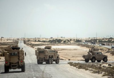 مقتل 15 إرهابيا في مواجهة مع الشرطة بالعريش