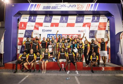 فريق dojomoto racing يشارك في بطولة البحرين للروتكس
