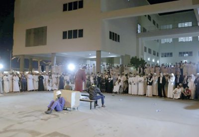 عبدالله ملك في مهرجان الدن العربي بعمان