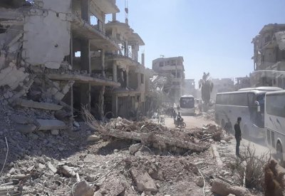 بومبيو: لن نموّل إعمار سوريا طالما قوات إيران هناك
