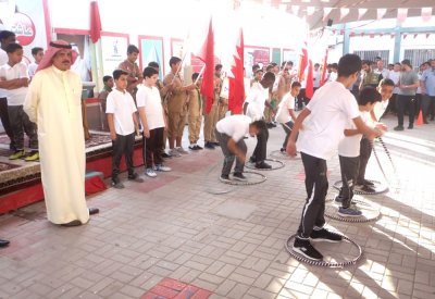 وزير التربية يطلع على جهود مدرسة سافرة للبنين في مجال تعزيز المواطنة