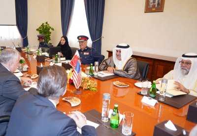 وزير الخارجية يجتمع مع نائب وزير خارجية الولايات المتحدة الأمريكية