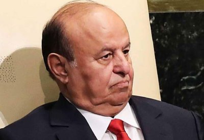  هادي : إيران تدعم أطرافاً جنوبية على غرار دعمها للحوثيين