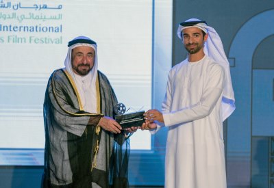 سلطان وجواهر القاسمي يشهدان انطلاق "مهرجان الشارقة السينمائي الدولي للطفل"