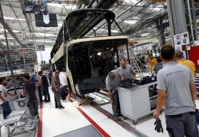 الناتج الصناعي التركي يرتفع 1.7% على أساس سنوي في أغسطس